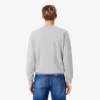 Sudadera de cuello redondo estampada de corte clásico para hombre