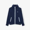 Sudadera de deporte de piqué interlock con cremallera
