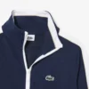 Sudadera de deporte de piqué interlock con cremallera