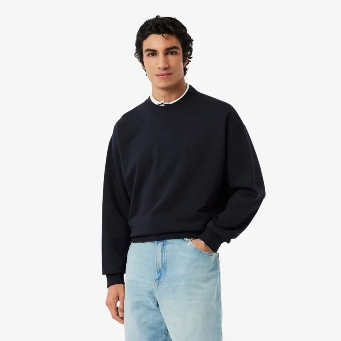 Sudadera de felpa bordada