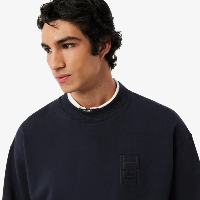 Sudadera de felpa bordada