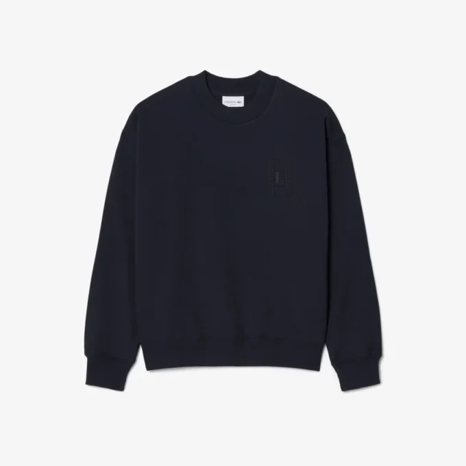 Sudadera de felpa bordada