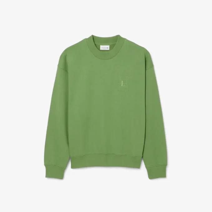 Sudadera de felpa bordada