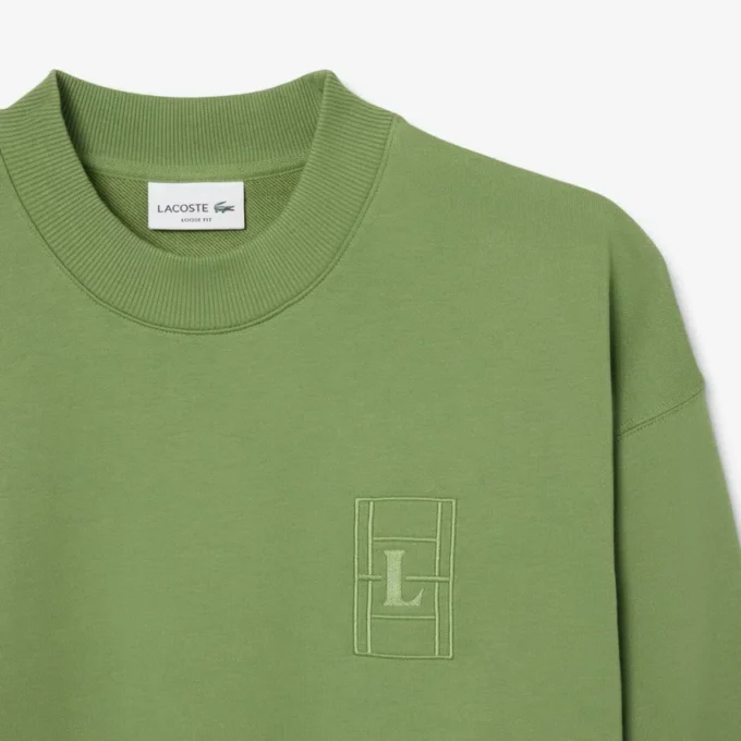 Sudadera de felpa bordada