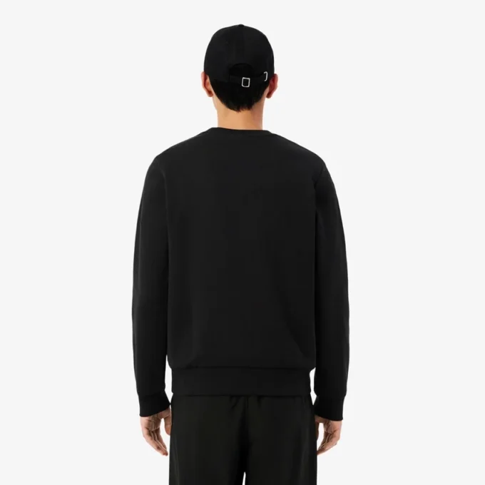 Sudadera de felpa con bandas a rayas
