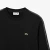 Sudadera de felpa con bandas a rayas