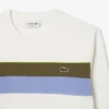 Sudadera de felpa con bloques de color para hombre
