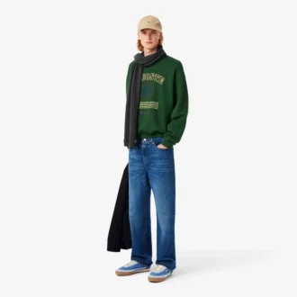 Sudadera de felpa con bordado Heritage para hombre