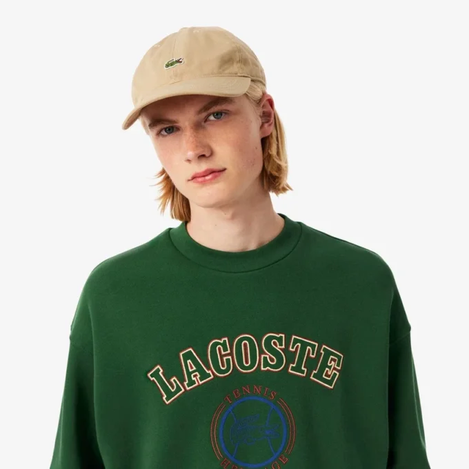 Sudadera de felpa con bordado Heritage para hombre