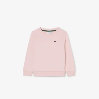 Sudadera de felpa con cuello redondo para niño