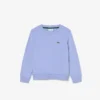 Sudadera de felpa con cuello redondo para niño