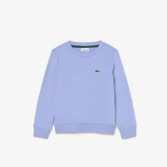 Sudadera de felpa con cuello redondo para niño