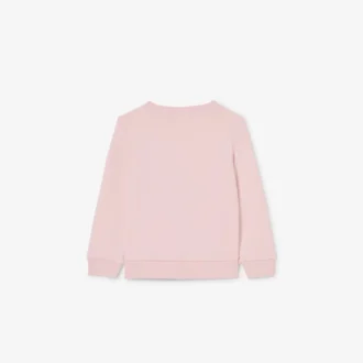 Sudadera de felpa con cuello redondo para niño