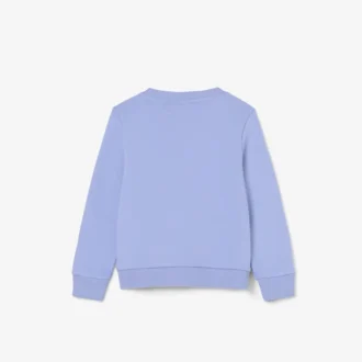 Sudadera de felpa con cuello redondo para niño