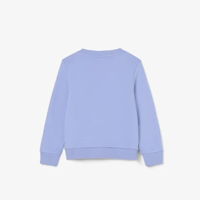 Sudadera de felpa con cuello redondo para niño