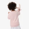 Sudadera de felpa con cuello redondo para niño