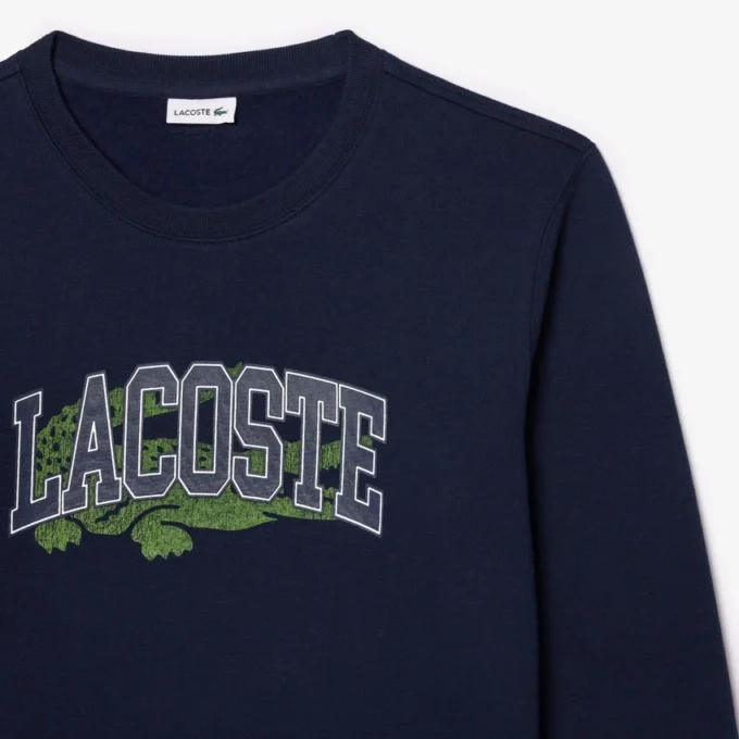 Sudadera de felpa con estampado de cocodrilo para niño
