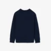 Sudadera de felpa con estampado de monograma para niño