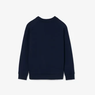 Sudadera de felpa con estampado de monograma para niño