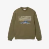 Sudadera de felpa con motivo bordado para hombre