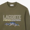 Sudadera de felpa con motivo bordado para hombre