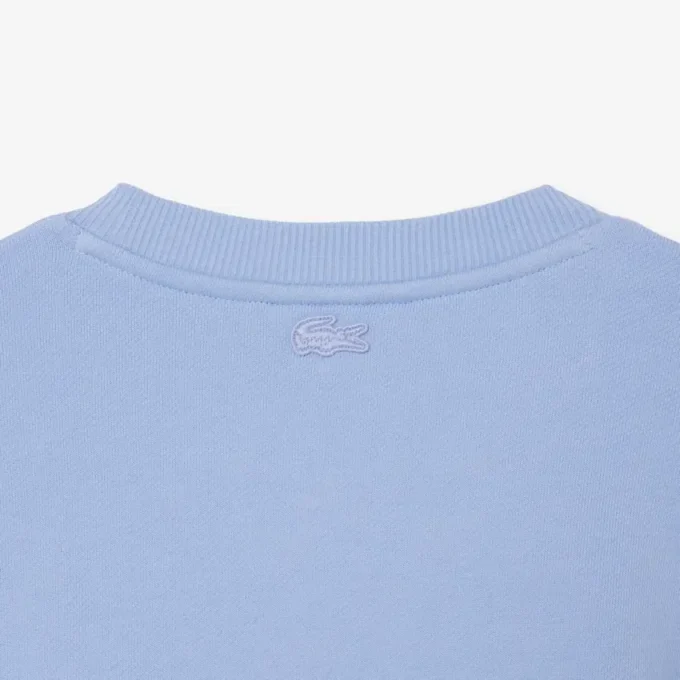 Sudadera de felpa con motivo bordado para hombre