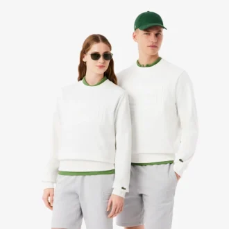 Sudadera de felpa con relieve