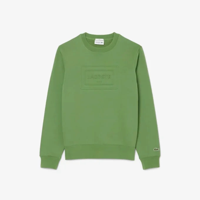 Sudadera de felpa con relieve