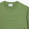 Sudadera de felpa con relieve