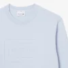Sudadera de felpa con relieve
