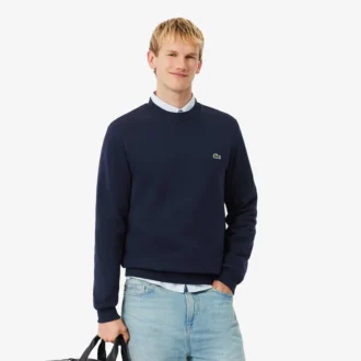 Sudadera de felpa de corte clásico para hombre