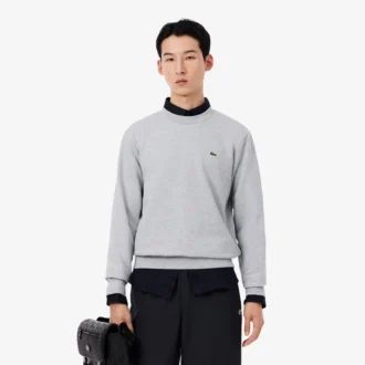 Sudadera de felpa de corte clásico para hombre