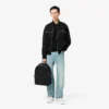 Sudadera de felpa de corte clásico para hombre