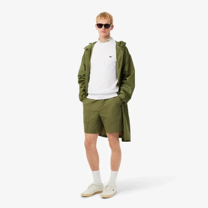 Sudadera de felpa de corte clásico para hombre