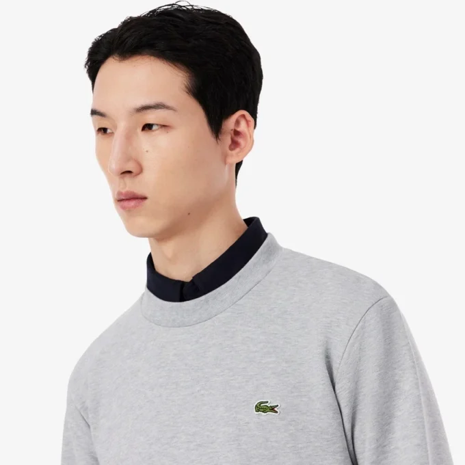 Sudadera de felpa de corte clásico para hombre