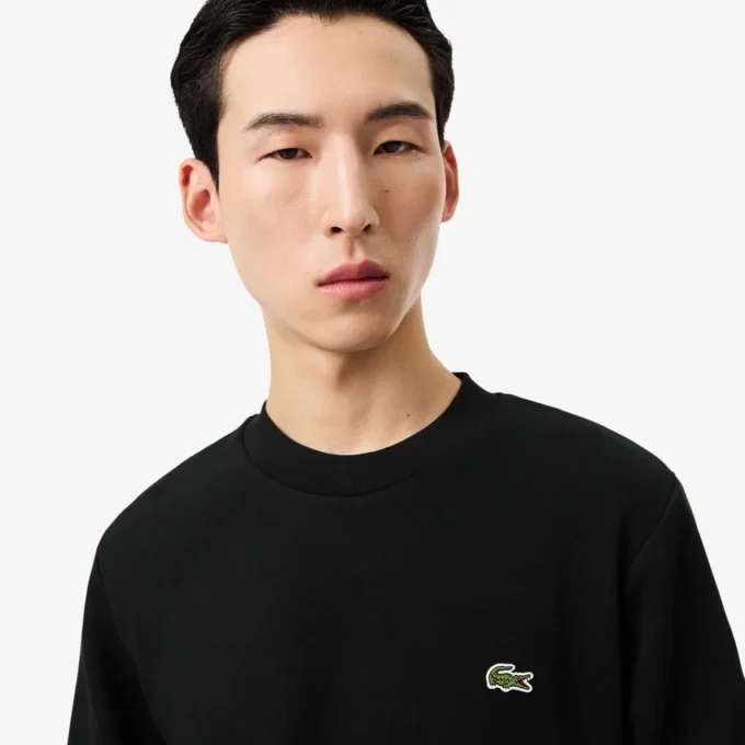 Sudadera de felpa de corte clásico para hombre