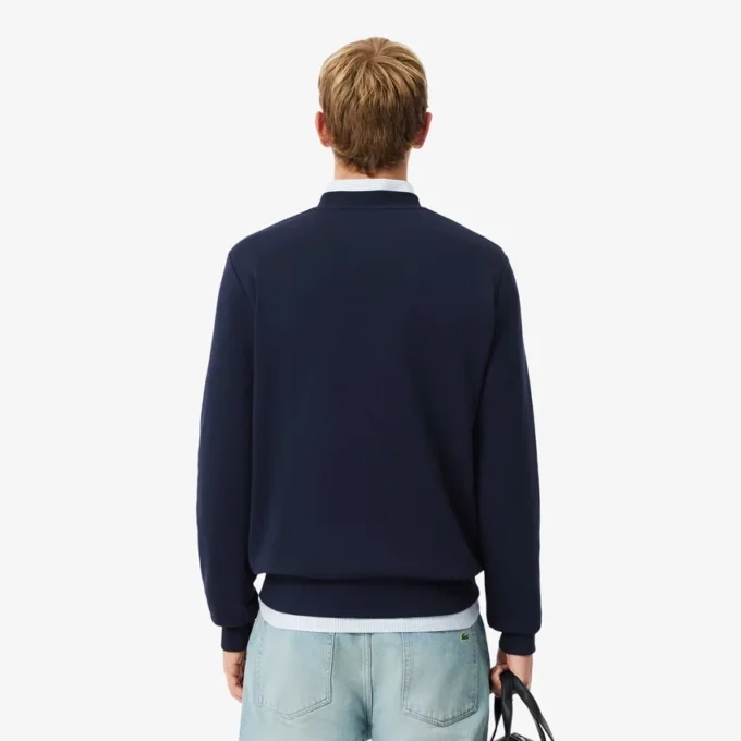 Sudadera de felpa de corte clásico para hombre