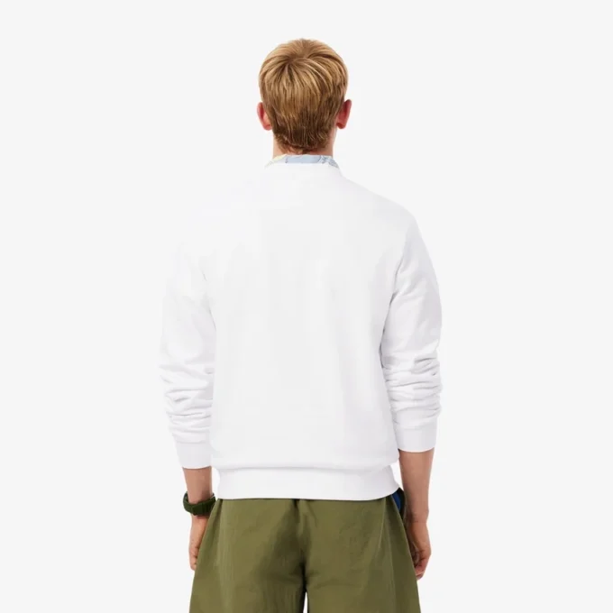 Sudadera de felpa de corte clásico para hombre