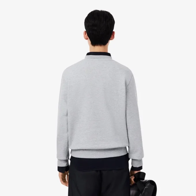 Sudadera de felpa de corte clásico para hombre