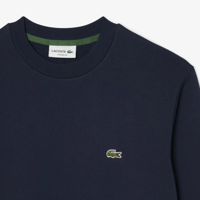 Sudadera de felpa de corte clásico para hombre
