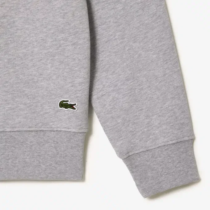 Sudadera de felpa de cuello redondo para hombre