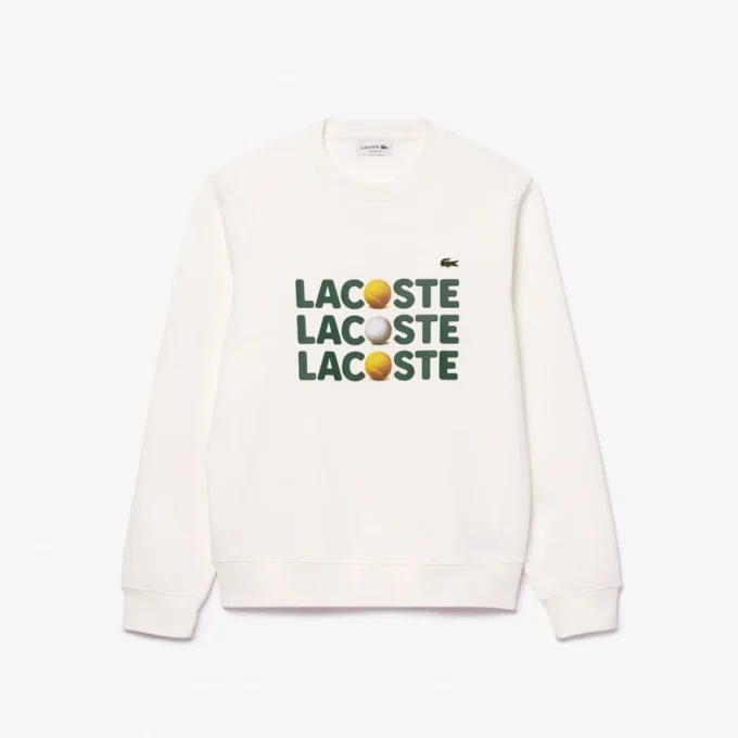 Sudadera de felpa estampada para hombre