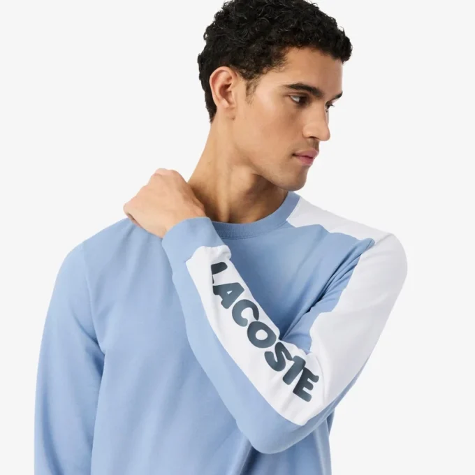 Sudadera de felpa estampada para hombre