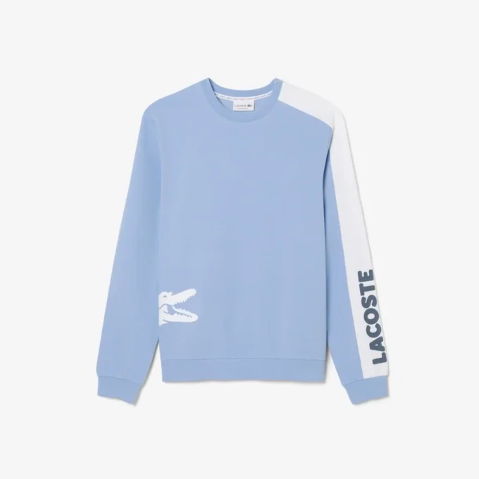 Sudadera de felpa estampada para hombre