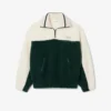 Sudadera de felpa oversize de cuello alto para mujer