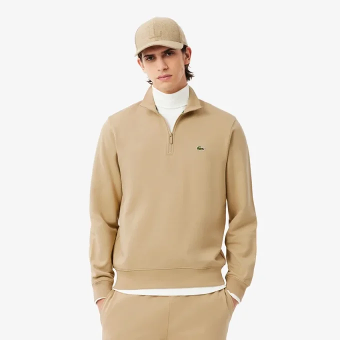 Sudadera de forro polar con cremallera para hombre