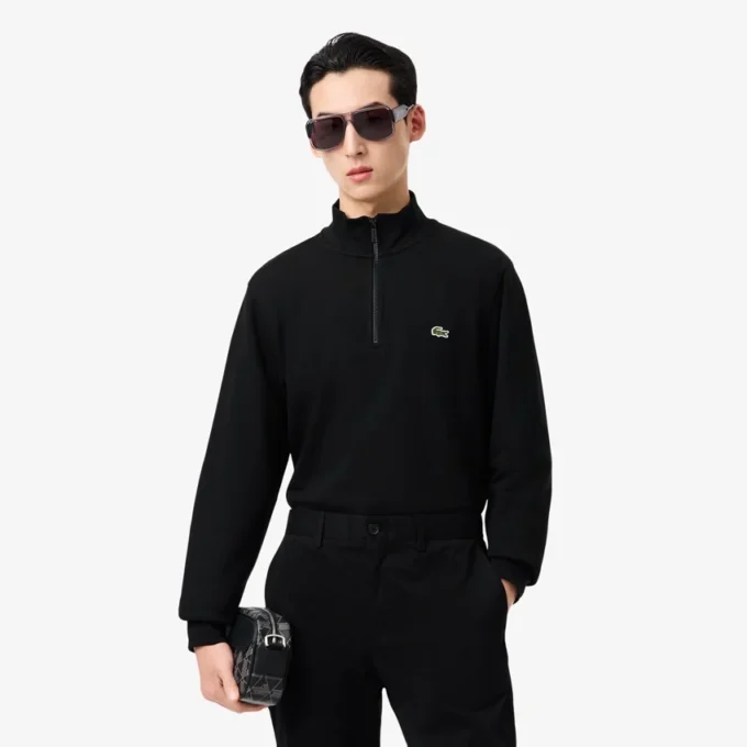 Sudadera de forro polar con cremallera para hombre