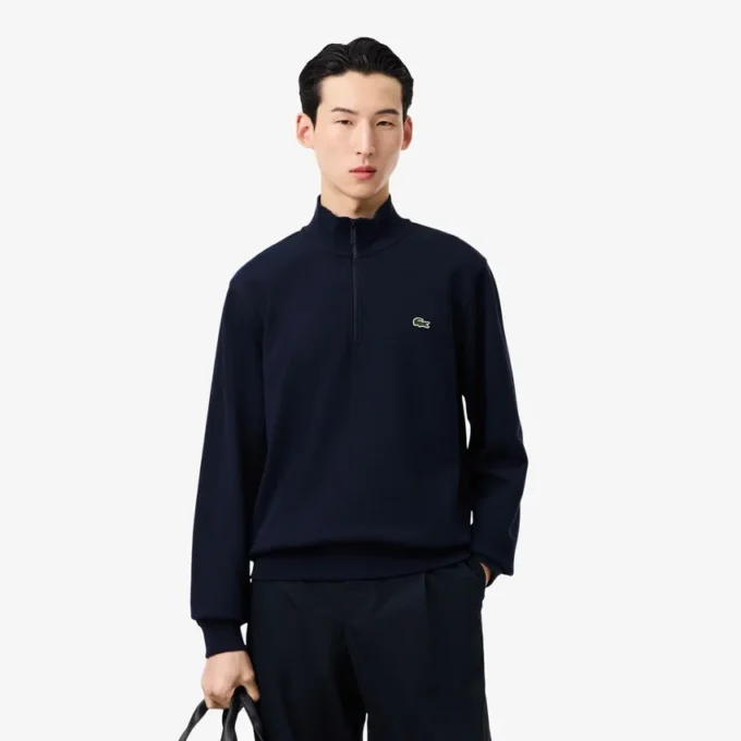 Sudadera de forro polar con cremallera para hombre