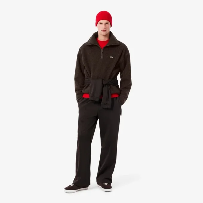 Sudadera de forro polar con cremallera para hombre