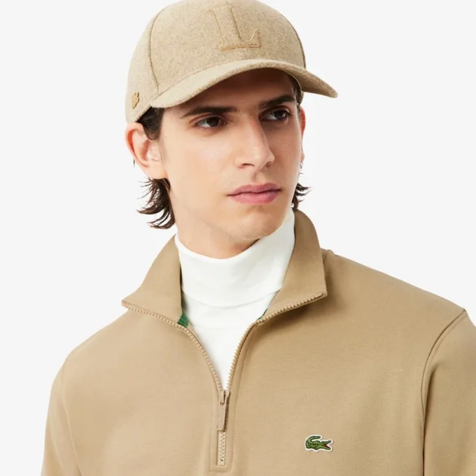 Sudadera de forro polar con cremallera para hombre